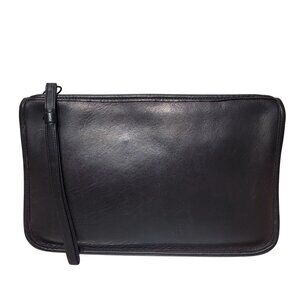 Coach Purse Basic Bag #9455 Vintage 70s New York Tag Dark Brown Leather Bag